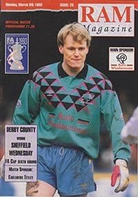 Derby County v Sheffield Wednesday 08-Mar-1993