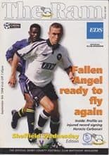Derby County v Sheffield Wednesday 09-Sep-1998