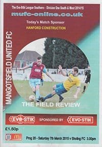 Mangotsfield United v Sholing 07-Mar-2015