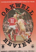 Barnsley v Shrewsbury Town 14-Sep-1985
