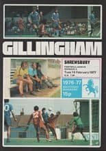 Gillingham v Shrewsbury Town 15-Feb-1977