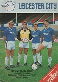 Leicester City v Shrewsbury Town 15-Aug-1987