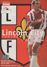 Lincoln City v Burnley 12-Aug-1997