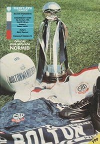 Bolton Wanderers v Shrewsbury Town 21-Apr-1990