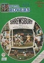 Bristol Rovers v Shrewsbury Town 25-Aug-1979