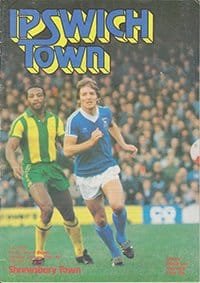 Ipswich Town v Shrewsbury Town 27-Jan-1981