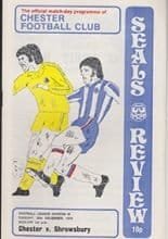 Chester v Shrewsbury Town 28-Dec-1976