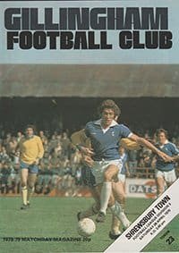 Gillingham v Shrewsbury Town 28-Apr-1979