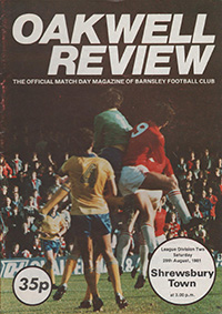 Barnsley v Shrewsbury Town 29-Aug-1981