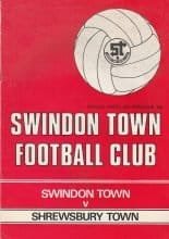 Swindon Town v Shrewsbury Town 30-Sep-1977