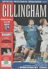 Gillingham v Shrewsbury Town 03-May-1997