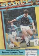 Burnley v Shrewsbury Town 05-Dec-1992