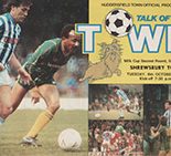 Hudddersfield Town v Shrewsbury Town 08-Oct-1985