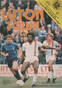 Luton Town v Shrewsbury Town 12-Apr-1980