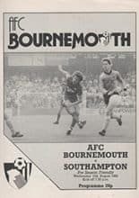 AFC Bournemouth v Southampton 10-Aug-1983