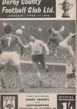 Derby County v Southampton 10-Sep-1969