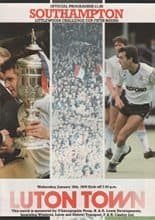 Luton Town v Southampton 18-Jan-1989