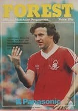 Nottingham Forest v Southampton 29-Aug-1981