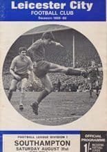 Leicester City v Southampton 31-Aug-1968