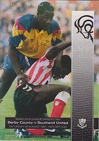 Derby County v Southend United 24-Aug-1991