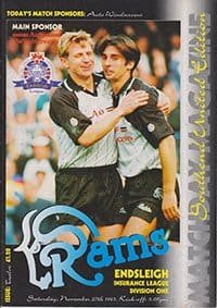 Derby County v Southend United 27-Nov-1993