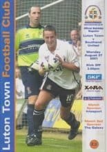 Luton Town v Southend United 27-Aug-2001