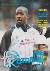 Derby County v Southend United 29-Apr-1995