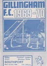 Gillingham v Southport 01-Oct-1969