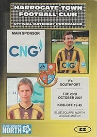 Harrogate Town v Southport 23-Oct-2007