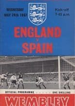 England v Spain 24-May-1967
