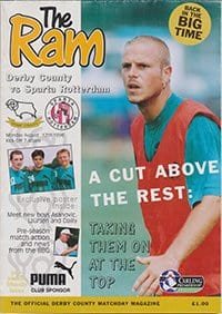 Derby County v Sparta Rotterdam 12-Aug-1996