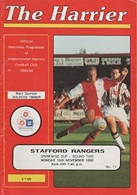 Kidderminster Harriers v Stafford Rangers 15-Nov-1993