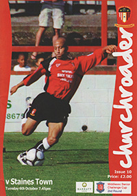Hayes & Yeading United v Staines Town 06-Oct-2009