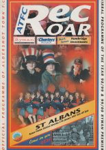 Aldershot Town v St Albans City  27-Jan-2001