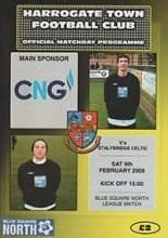 Harrogate Town v Stalybridge Celtic 09-Feb-2008