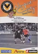 Newport County v Stevenage Borough 31-Jul-2010