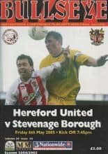 Hereford United v Stevenage 06-May-2005