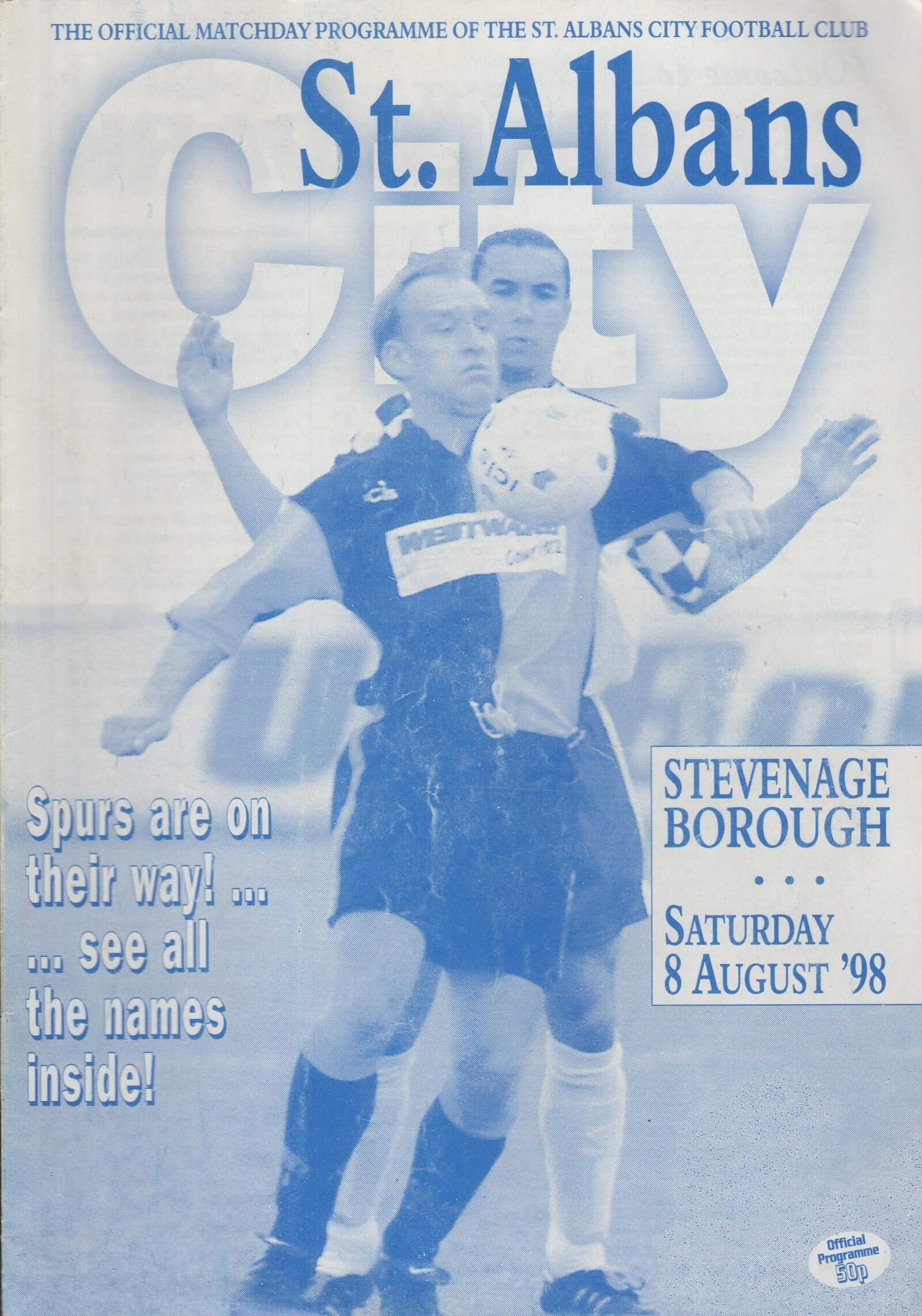 St Albans City v Stevenage Borough 08-Aug-1998