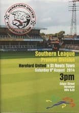 Hereford United v St Neots 09-Aug-2014