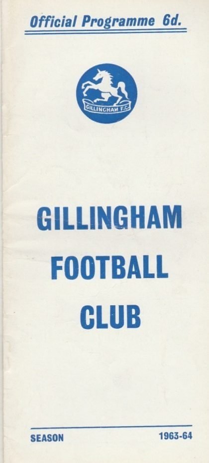 Gillingham v Stockport County 22-Apr-1964