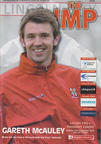 Lincoln City v Stockport County 27-Sep-2005