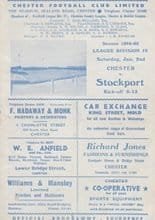 Chester v Stockport County 02-Jan-1965