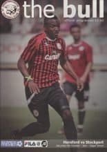 Hereford United v Stockport County 06-Oct-2012