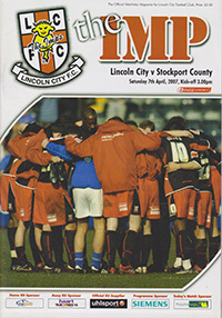 Lincoln City v Stockport County 07-Apr-2007
