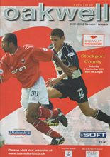 Barnsley v Stockport County 08-Sep-2001