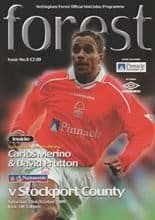 Nottingham Forest v Stockport County 23-Oct-1999