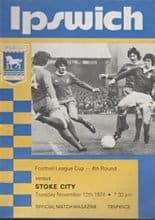 Ipswich Town v Stoke City 12-Nov-1974