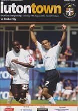Luton Town v Stoke City 19-Aug-2006