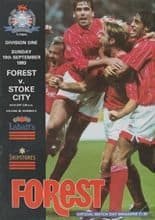 Nottingham Forest v Stoke City 19-Sep-1993