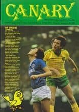 Norwich City v Stoke City 20-Nov-1982